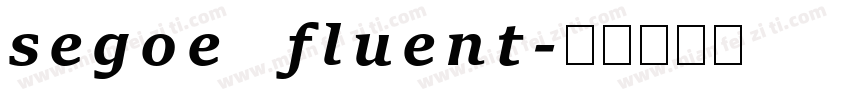 segoe fluent字体转换